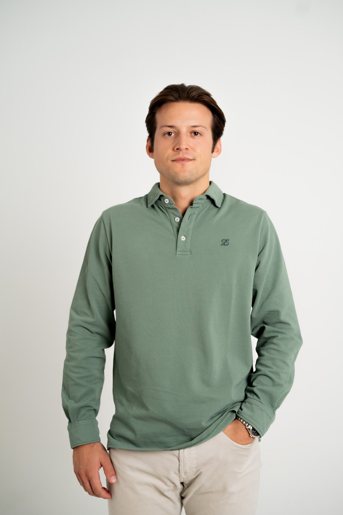 Polera Granite Green