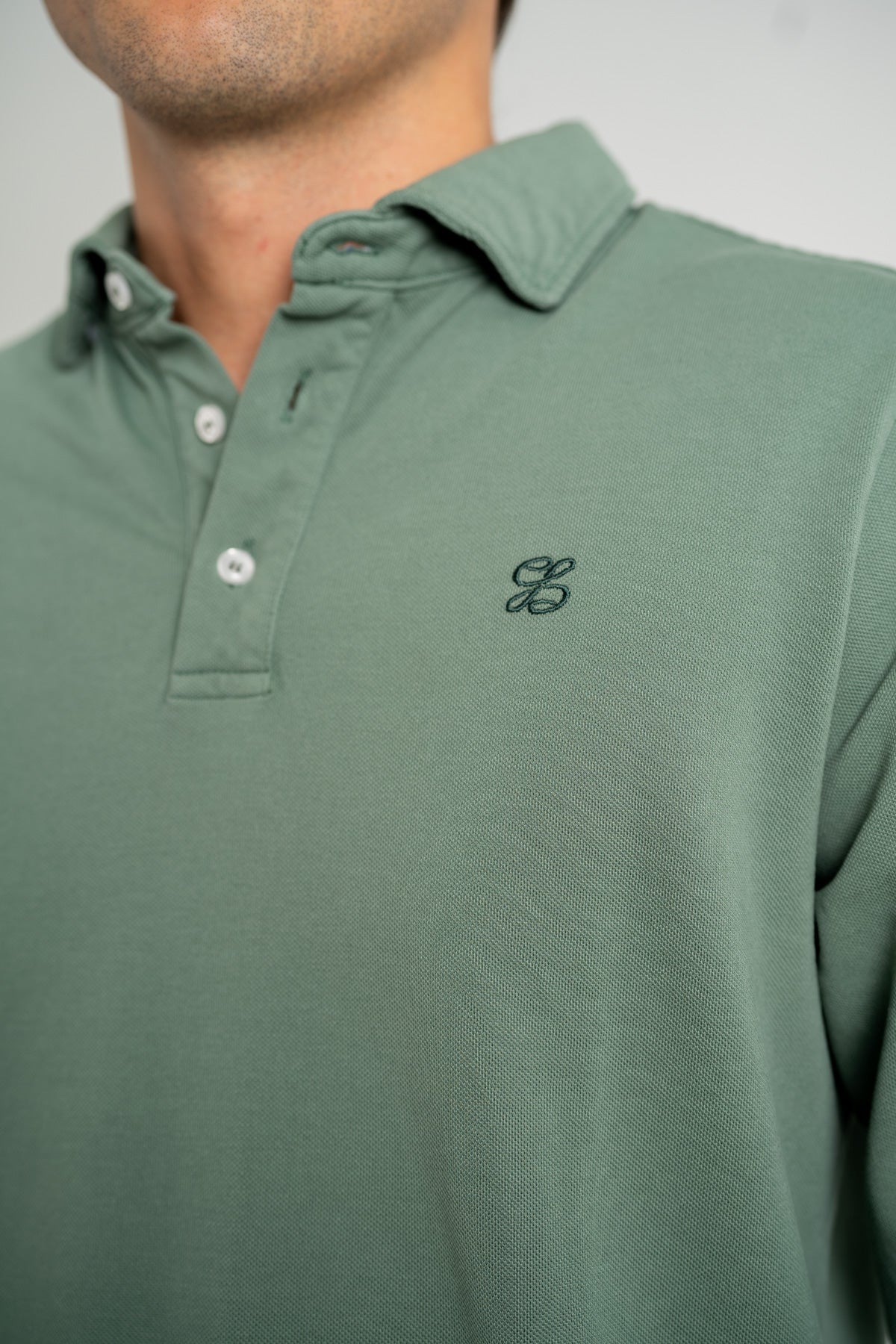 Polera Granite Green